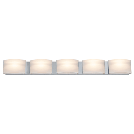 Dvi Lighting Dvp1755ch Chrome With Cloud Effect Gl Vanguard 5 Dvi Lighting Dvp1755
