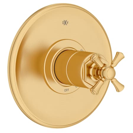 A large image of the DXV D35155540 Satin Brass