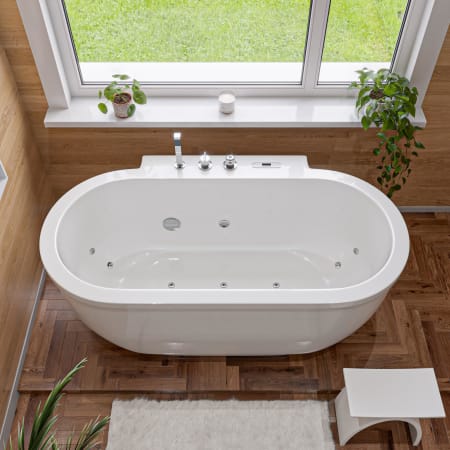 A large image of the Eago AM128ETL White