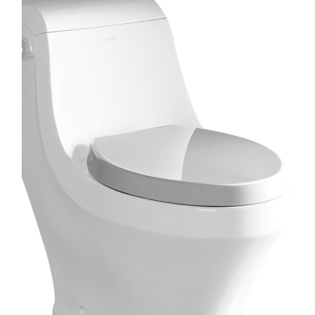 A large image of the Eago R-133SEAT White