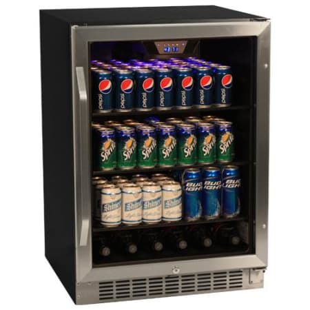 beverage refrigerator cooler edgestar refrigerators stainless steel fridge bar wine built coolers freezer beer direct living sold kitchen drink today
