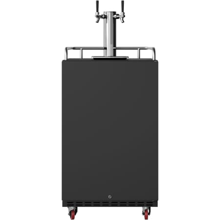 A large image of the EdgeStar KC7000TWIN Black Stainless Steel