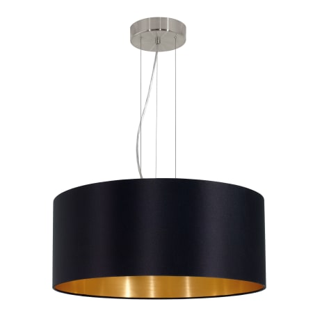 A large image of the Eglo 31605A Satin Nickel