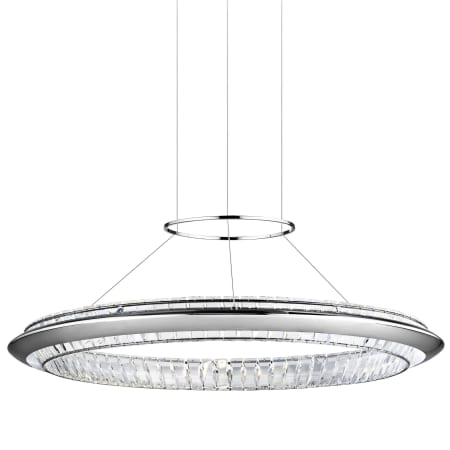 A large image of the Elan Joez Chandelier Chrome