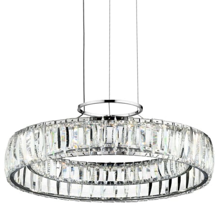 A large image of the Elan Annette Small Pendant Chrome