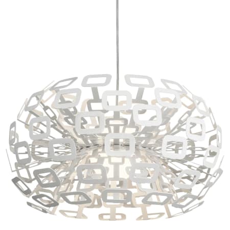 A large image of the Elan Quillo Pendant White