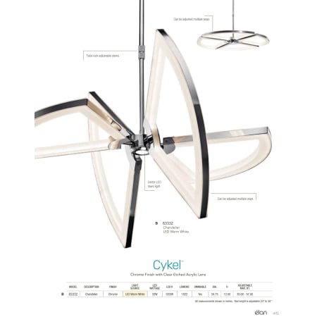 A large image of the Elan Cykel Multi-Light Pendant Elan Cykel Multi-Light Pendant