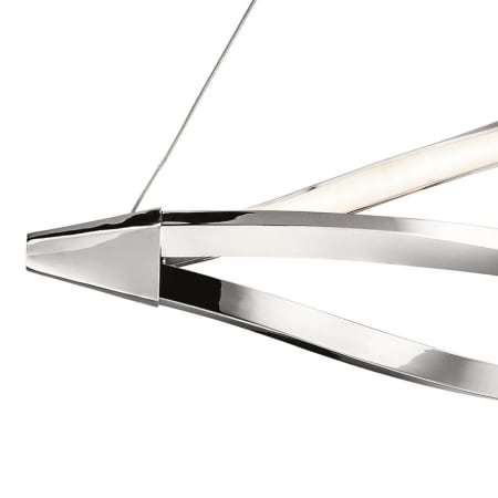 A large image of the Elan Meridian Linear Chandelier Elan Meridian Linear Chandelier