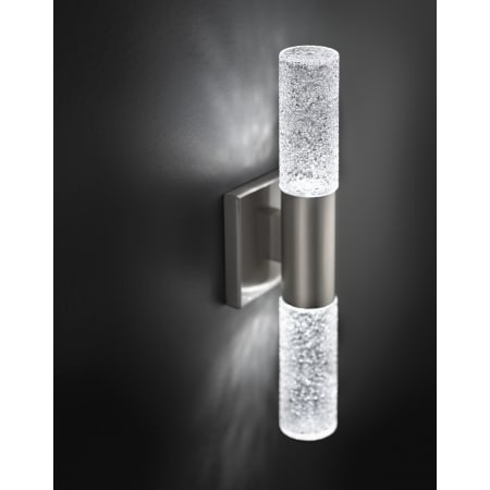 A large image of the Elan Glacial Glow LED Wall Sconce Alternate View