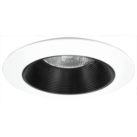 A large image of the Elco EL993 Black Baffle with White Ring