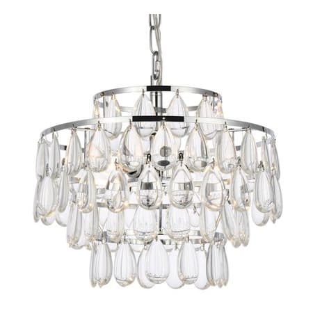 A large image of the Elegant Lighting 1102D14 Chrome