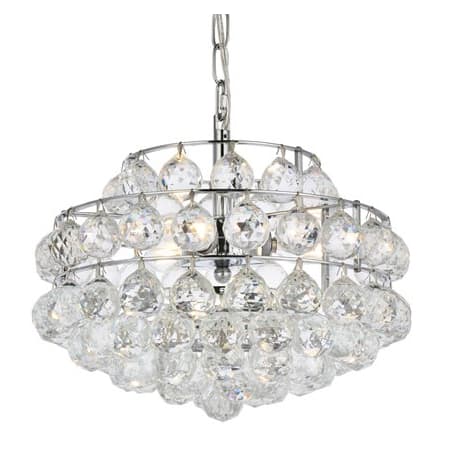 A large image of the Elegant Lighting 1106D14 Chrome