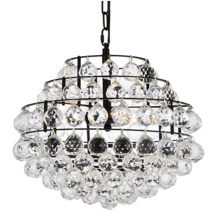 A large image of the Elegant Lighting 1106D16 Black