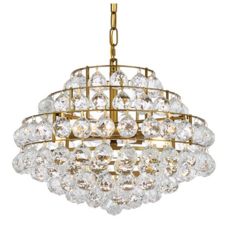 A large image of the Elegant Lighting 1106D18 Brass