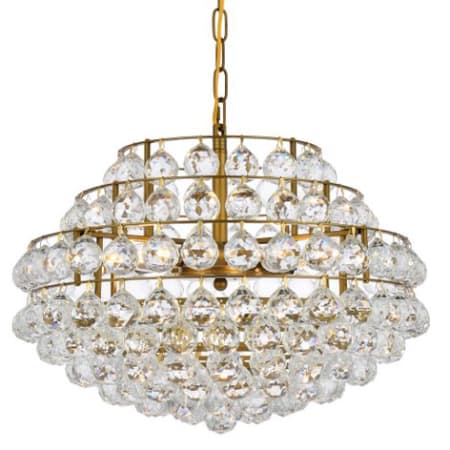 A large image of the Elegant Lighting 1106D20 Brass