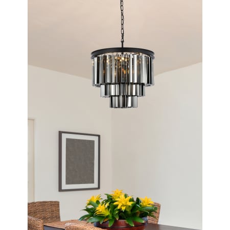 A large image of the Elegant Lighting 1201D20-SS/RC Alternate Image