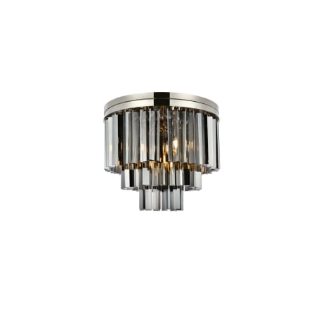 A large image of the Elegant Lighting 1201F20-SS/RC Polished Nickel
