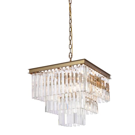 A large image of the Elegant Lighting 1201S22 Satin Gold