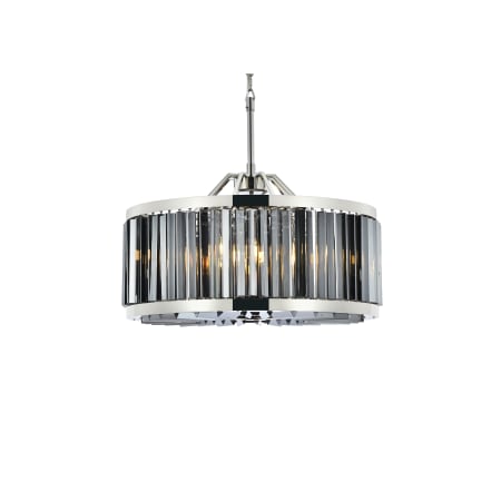 A large image of the Elegant Lighting 1203D28-SS/RC Polished Nickel