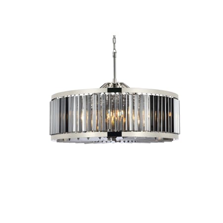 A large image of the Elegant Lighting 1203D35-SS/RC Polished Nickel