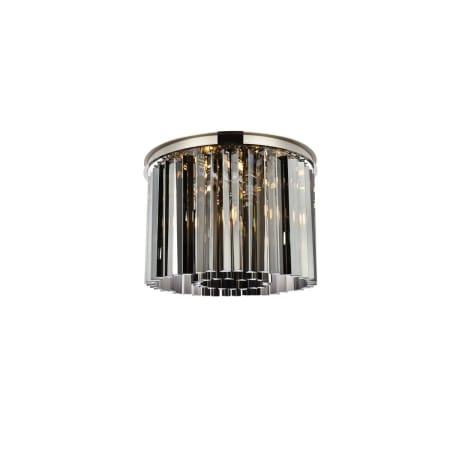 A large image of the Elegant Lighting 1208F20-SS/RC Polished Nickel