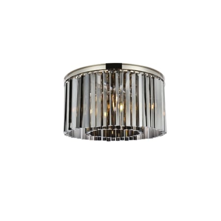 A large image of the Elegant Lighting 1208F26-SS/RC Polished Nickel