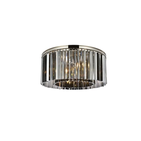 A large image of the Elegant Lighting 1208F31-SS/RC Polished Nickel