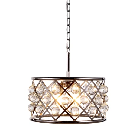 A large image of the Elegant Lighting 1213D16/RC Polished Nickel