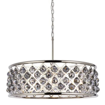 A large image of the Elegant Lighting 1214D32-SS/RC Polished Nickel
