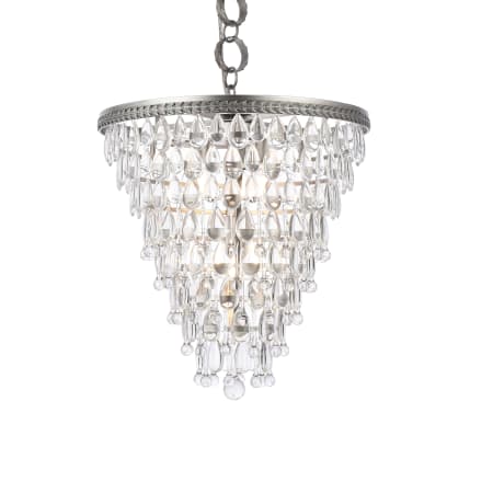 A large image of the Elegant Lighting 1219D18/RC Antique Silver