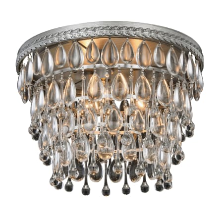 A large image of the Elegant Lighting 1219F15/RC Antique Silver