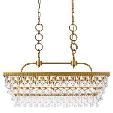 A large image of the Elegant Lighting 1219G32 Brass