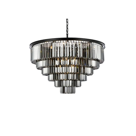 A large image of the Elegant Lighting 1231D44-SS/RC Matte Black