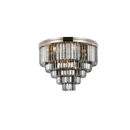 A large image of the Elegant Lighting 1231F32-SS/RC Polished Nickel