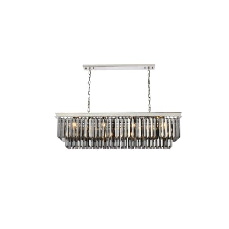 A large image of the Elegant Lighting 1232D50-SS/RC Polished Nickel