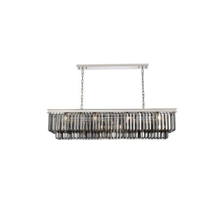 A large image of the Elegant Lighting 1232D60-SS/RC Polished Nickel