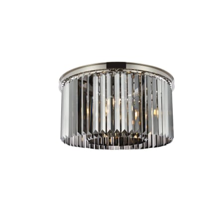 A large image of the Elegant Lighting 1238F26-SS/RC Polished Nickel