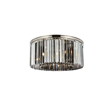 A large image of the Elegant Lighting 1238F31-SS/RC Polished Nickel