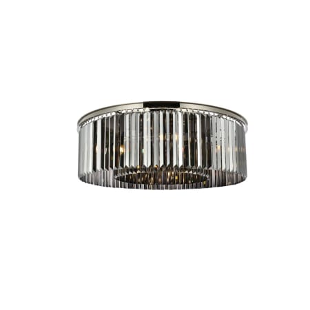 A large image of the Elegant Lighting 1238F43-SS/RC Polished Nickel