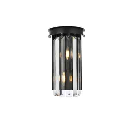 A large image of the Elegant Lighting 1238W8/RC Matte Black