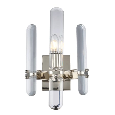 A large image of the Elegant Lighting 1530W10/RC Polished Nickel