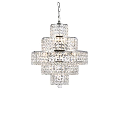 A large image of the Elegant Lighting 2039D20/RC Chrome