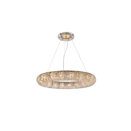 A large image of the Elegant Lighting 2114G41/RC Gold