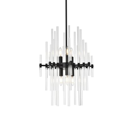 A large image of the Elegant Lighting 2502D17 Black