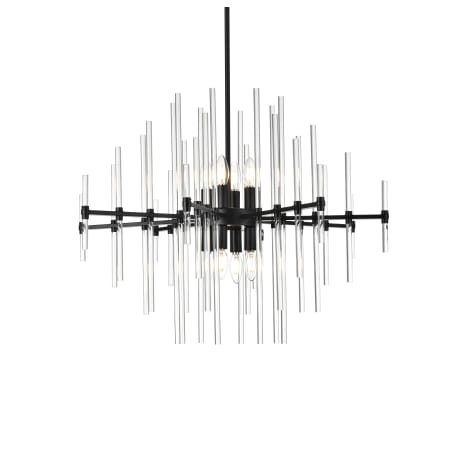 A large image of the Elegant Lighting 2502D31 Black