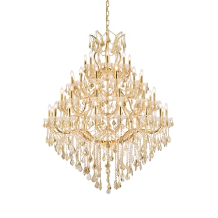 A large image of the Elegant Lighting 2800G46-GT/RC Gold