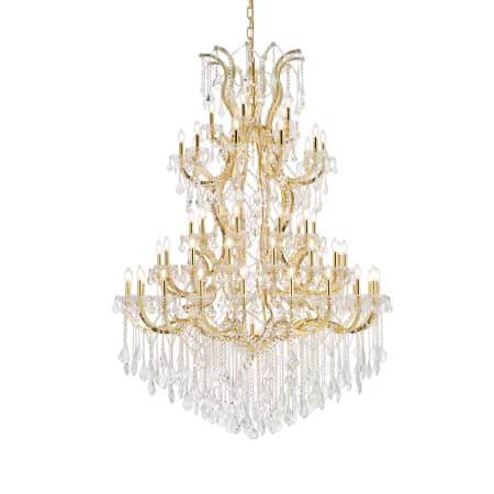 A large image of the Elegant Lighting 2800G54-GT/RC Gold