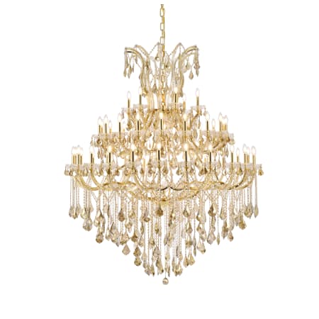 A large image of the Elegant Lighting 2800G60-GT/RC Gold