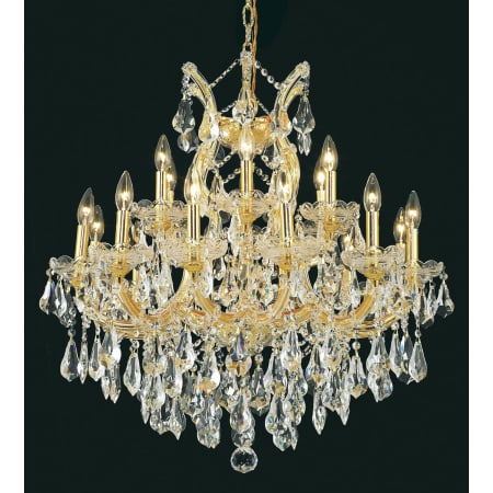 A large image of the Elegant Lighting 2801D30/RC Gold