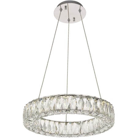 A large image of the Elegant Lighting 3503D17 Chrome